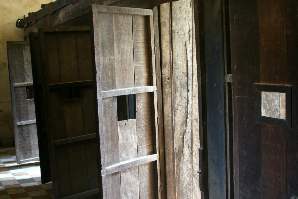 Detention cells, Tuol Sleng Museum